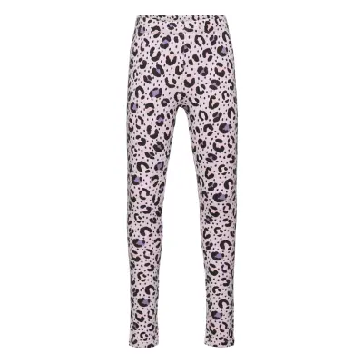 Leggings Brushed Inside Leo Leggings Lila Lindex