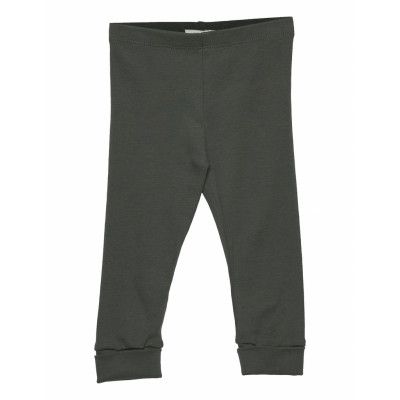 Leggings Cotton Leggings Grå Little B
