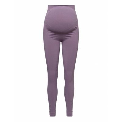 Leggings Ella Mom Seamless Sport Leggings Purple Lindex