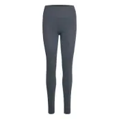 Leggings Ella Seamless Leggings Blå Lindex