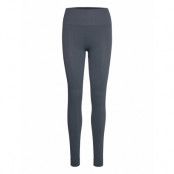 Leggings Ella Seamless Leggings Blå Lindex