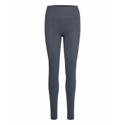 Leggings Ella Seamless Leggings Blå Lindex
