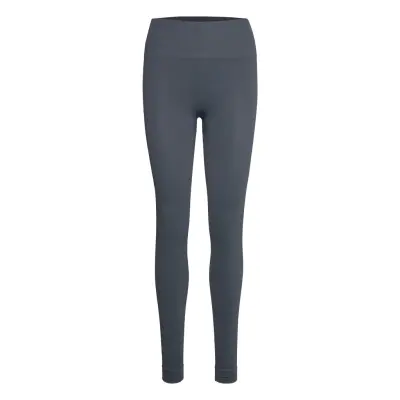 Leggings Ella Seamless Leggings Blå Lindex