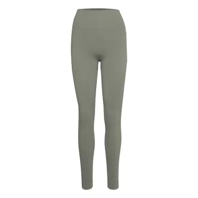 Leggings Ella Seamless Leggings Grön Lindex