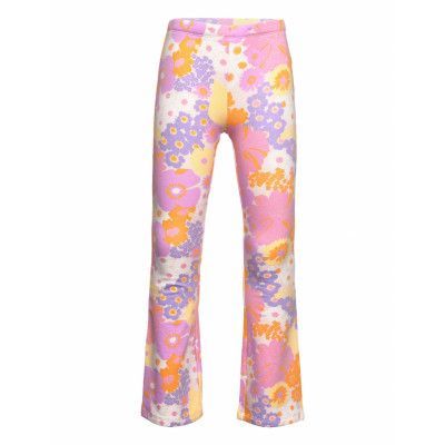 Leggings Flare Aop Flowers Leggings Multi/mönstrad Lindex