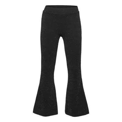 Leggings Flare Glamour Leggings Svart Lindex