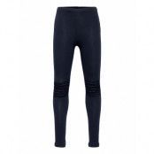 Leggings Frill Knees Leggings Blå Lindex