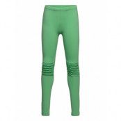 Leggings Frill Knees Leggings Grön Lindex