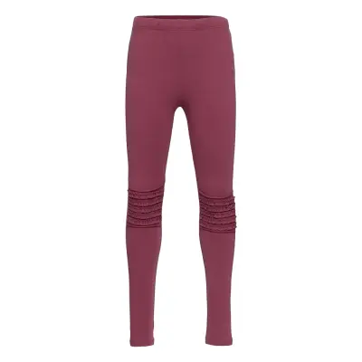 Leggings Frill Knees Leggings Lila Lindex