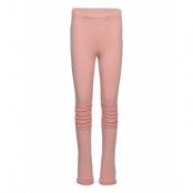 Leggings Frill Knees Leggings Rosa Lindex