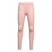 Leggings Hedgehog On Knees Leggings Rosa Lindex