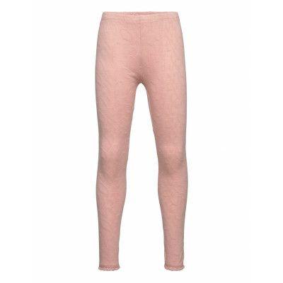 Leggings Jacquard *Villkorat Erbjudande Leggings Rosa En Fant