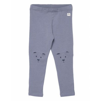 Leggings Knee Face Otter Leggings Blå Lindex