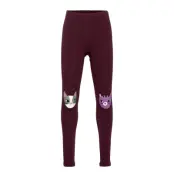 Leggings Kneepatch Cats Leggings Brun Lindex