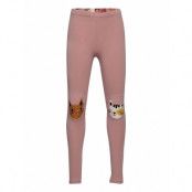 Leggings Kneepatch Cats Leggings Rosa Lindex