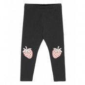 Leggings Kneepatch Strawberry Leggings Svart Lindex