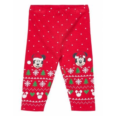 Leggings Leggings Multi/mönstrad *Villkorat Erbjudande Minnie Mouse