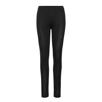 Almann Leggings Long Bottoms Leggings Svart Noa Noa