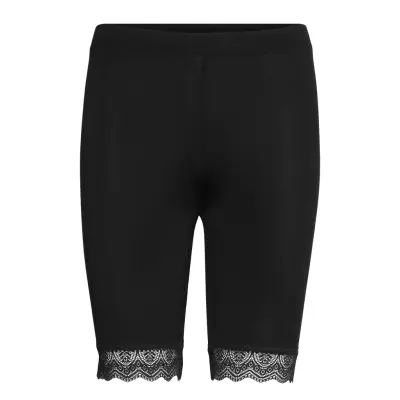 Almann Leggings Short Bottoms Shorts Cycling Shorts Svart Noa Noa