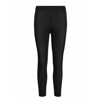 Almann Leggings 3/4 Length Bottoms Leggings Svart Noa Noa