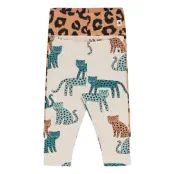 Leggings Leo Animal Leo 2 Pa Leggings Beige Lindex