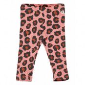 Leggings Leo Aop Brusched Insi Leggings Rosa Lindex