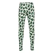 Leggings Leo Aop Leggings Grön Lindex