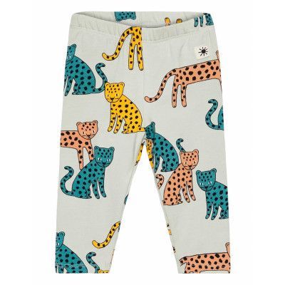 Leggings Leo Multi Aop Leggings Blå Lindex