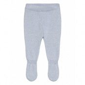 Mango Cotton Footed Trousers Blå