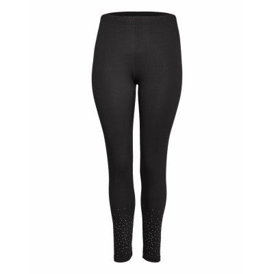 Leggings, Long, Leg St S Leggings Svart Zizzi