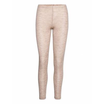 Leggings Merino Wool Monica Lo Pyjamasbyxor Mjukisbyxor Beige Lindex