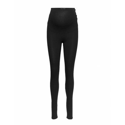 Leggings Mom Lena Bottoms Leggings Svart Lindex