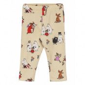 Leggings Moomin Brusched Insid Leggings Beige Lindex