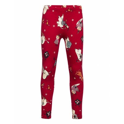 Leggings Moomin Bottoms Leggings Red Lindex