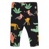 Leggings Multi Animal Aop Leggings Svart Lindex