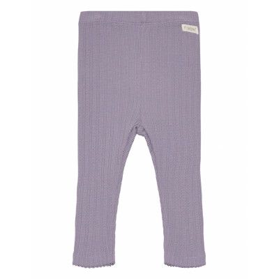 Fixoni Leggings Pointelle Lila