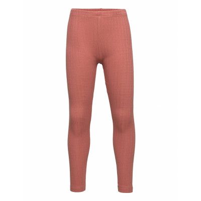 Leggings Pointelle Leggings Coral En Fant