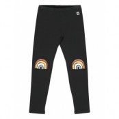 Leggings Rainbow Knee Leggings Svart Lindex