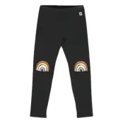 Leggings Rainbow Knee Leggings Svart Lindex