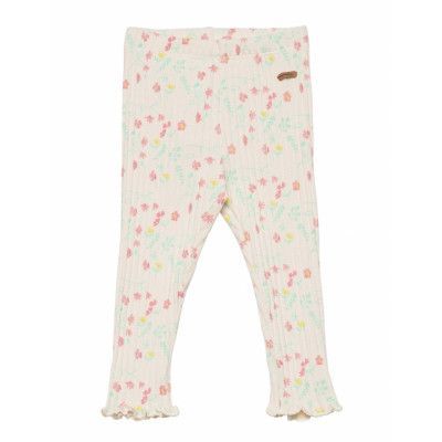 Leggings Rib Aop Leggings Multi/mönstrad Minymo