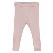 Leggings Rib Byxor Rosa Fixoni