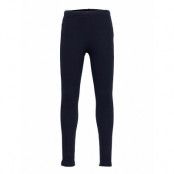 Leggings Rib Basic Leggings Blå Lindex