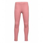 Leggings Rib Basic Leggings Rosa Lindex