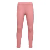 Leggings Rib Basic Leggings Rosa Lindex