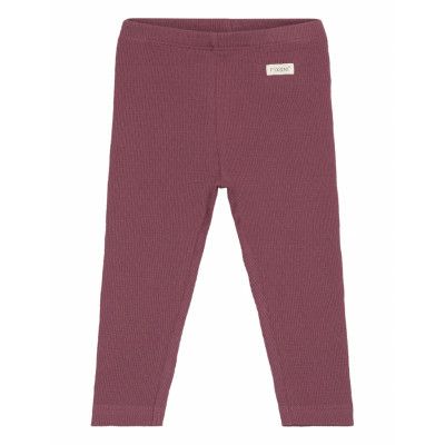 Fixoni Leggings Rib Burgundy