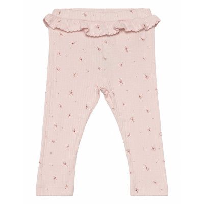 Leggings Rib Bottoms Leggings Pink Fixoni