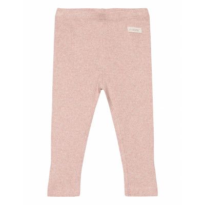 Leggings Rib Bottoms Leggings Rosa Fixoni