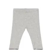 Lindex Leggings Rib Newborn Grå