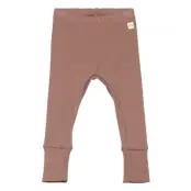Leggings Rib Solid *Villkorat Erbjudande Leggings Beige Lindex