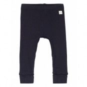 Leggings Rib Solid *Villkorat Erbjudande Leggings Blå Lindex